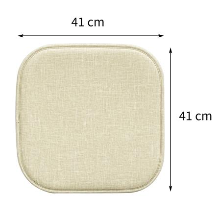 เบาะรองนั่ง HOME LIVING STYLE HAGI 16X16 นิ้ว สีครีม แพ็ก 2 ชิ้น_11