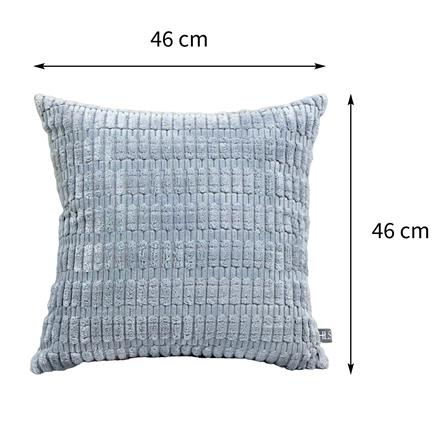 หมอนอิง HOME LIVING STYLE LOOM 18X18 นิ้ว สีเทา_8