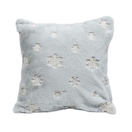 หมอนอิง HOME LIVING STYLE MERRY-SNOW 18X18 นิ้ว สีเทา_0