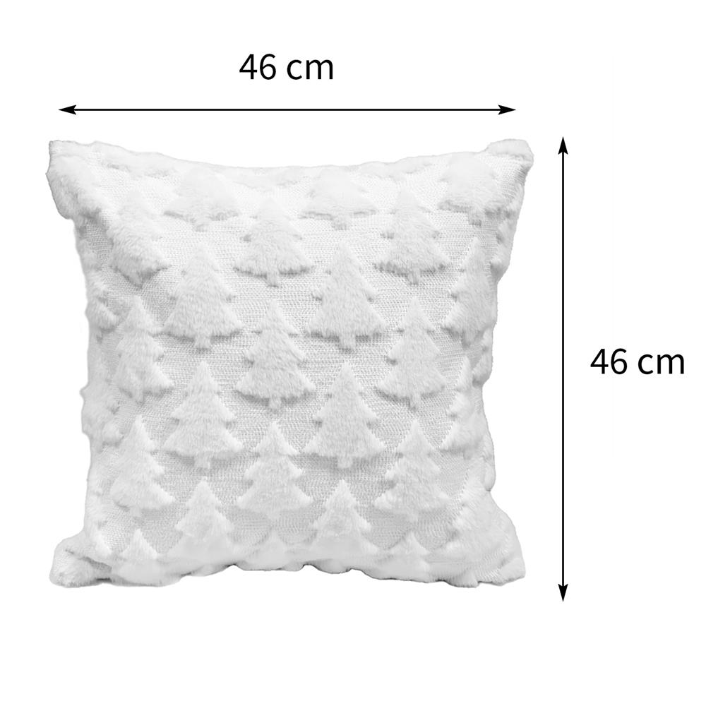 หมอนอิง HOME LIVING STYLE MERRY-TREE 18X18 นิ้ว สีขาว