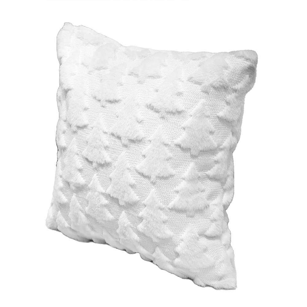 หมอนอิง HOME LIVING STYLE MERRY-TREE 18X18 นิ้ว สีขาว