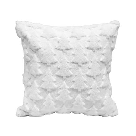 หมอนอิง HOME LIVING STYLE MERRY-TREE 18X18 นิ้ว สีขาว_0