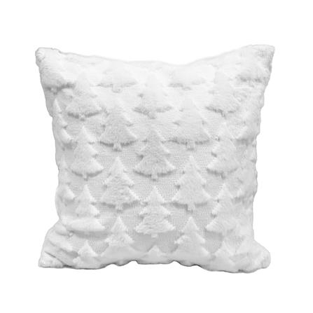 หมอนอิง HOME LIVING STYLE MERRY-TREE 18X18 นิ้ว สีขาว_2