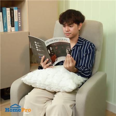 หมอนอิง HOME LIVING STYLE MERRY-TREE 18X18 นิ้ว สีขาว_7