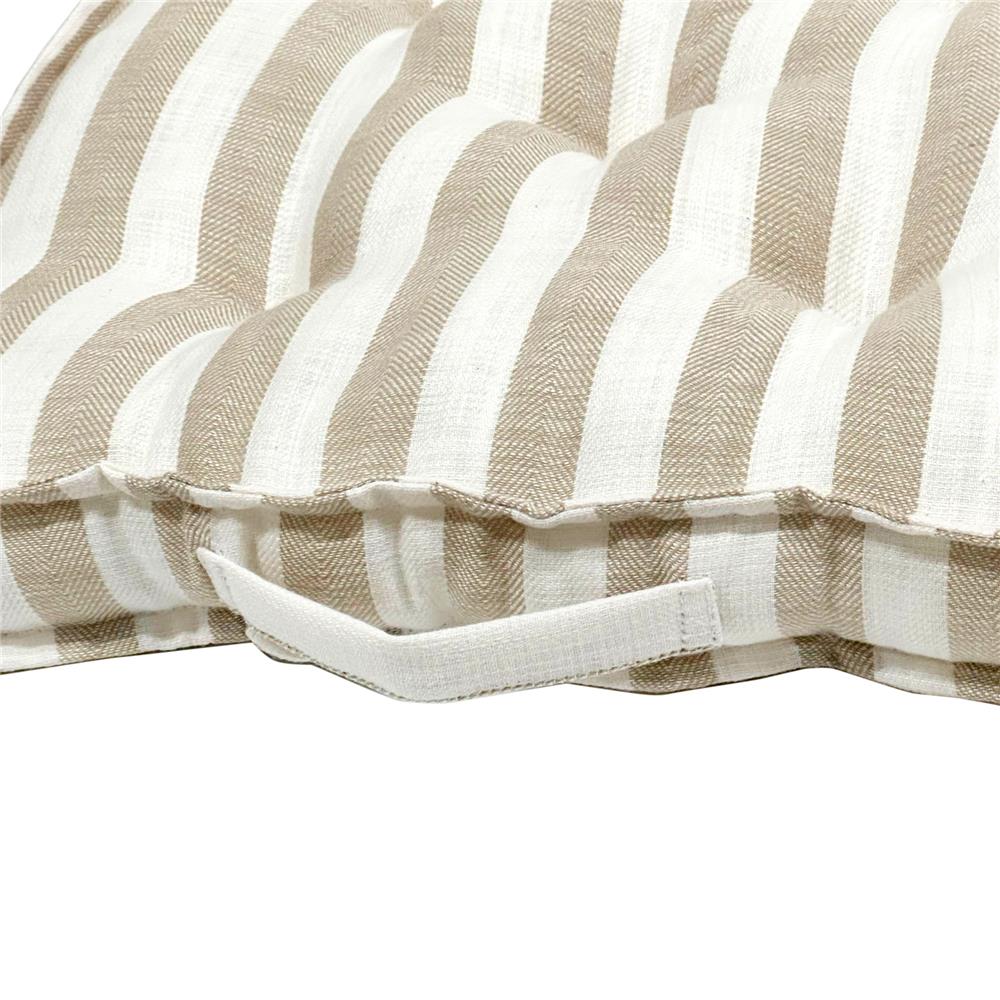 เบาะรองนั่ง HOME LIVING STYLE WAY 18X18 นิ้ว สีน้ำตาล