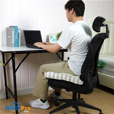 เบาะรองนั่ง HOME LIVING STYLE WAY 18X18 นิ้ว สีน้ำตาล_6