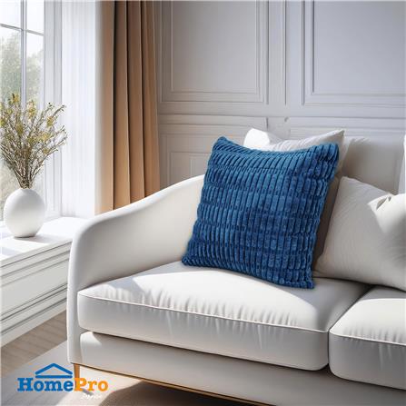 หมอนอิง HOME LIVING STYLE LOOM 18X18 นิ้ว สีน้ำเงิน_6