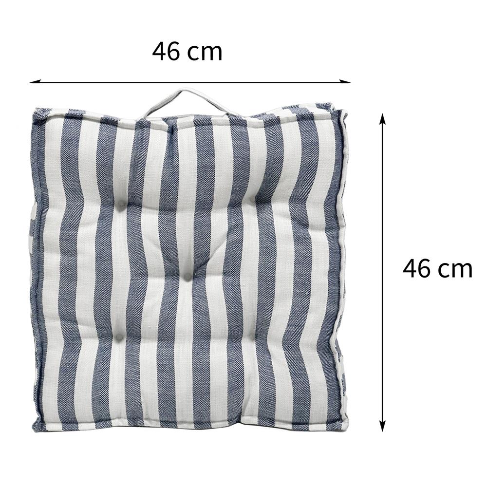 เบาะรองนั่ง HOME LIVING STYLE WAY 18X18 นิ้ว สีน้ำเงิน