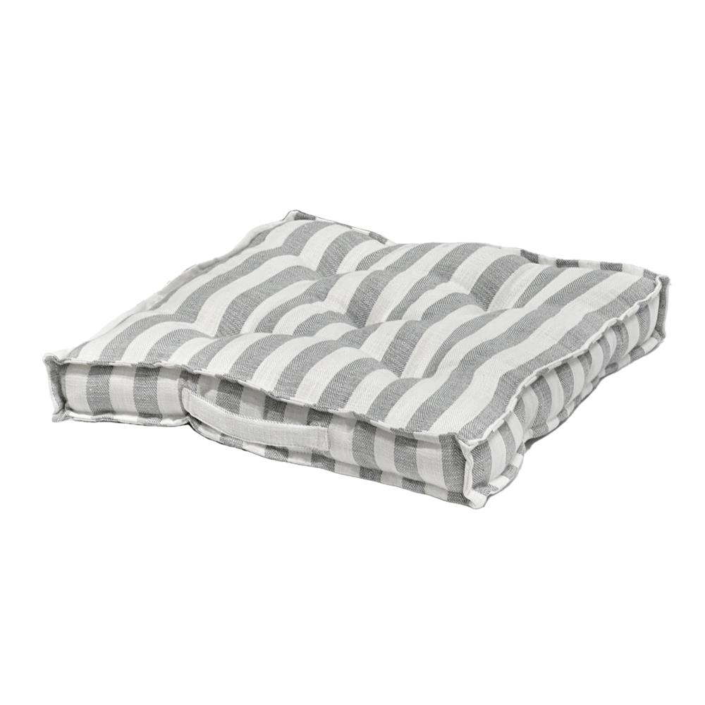 เบาะรองนั่ง HOME LIVING STYLE WAY 18X18 นิ้ว สีเทา