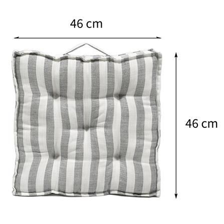 เบาะรองนั่ง HOME LIVING STYLE WAY 18X18 นิ้ว สีเทา_7