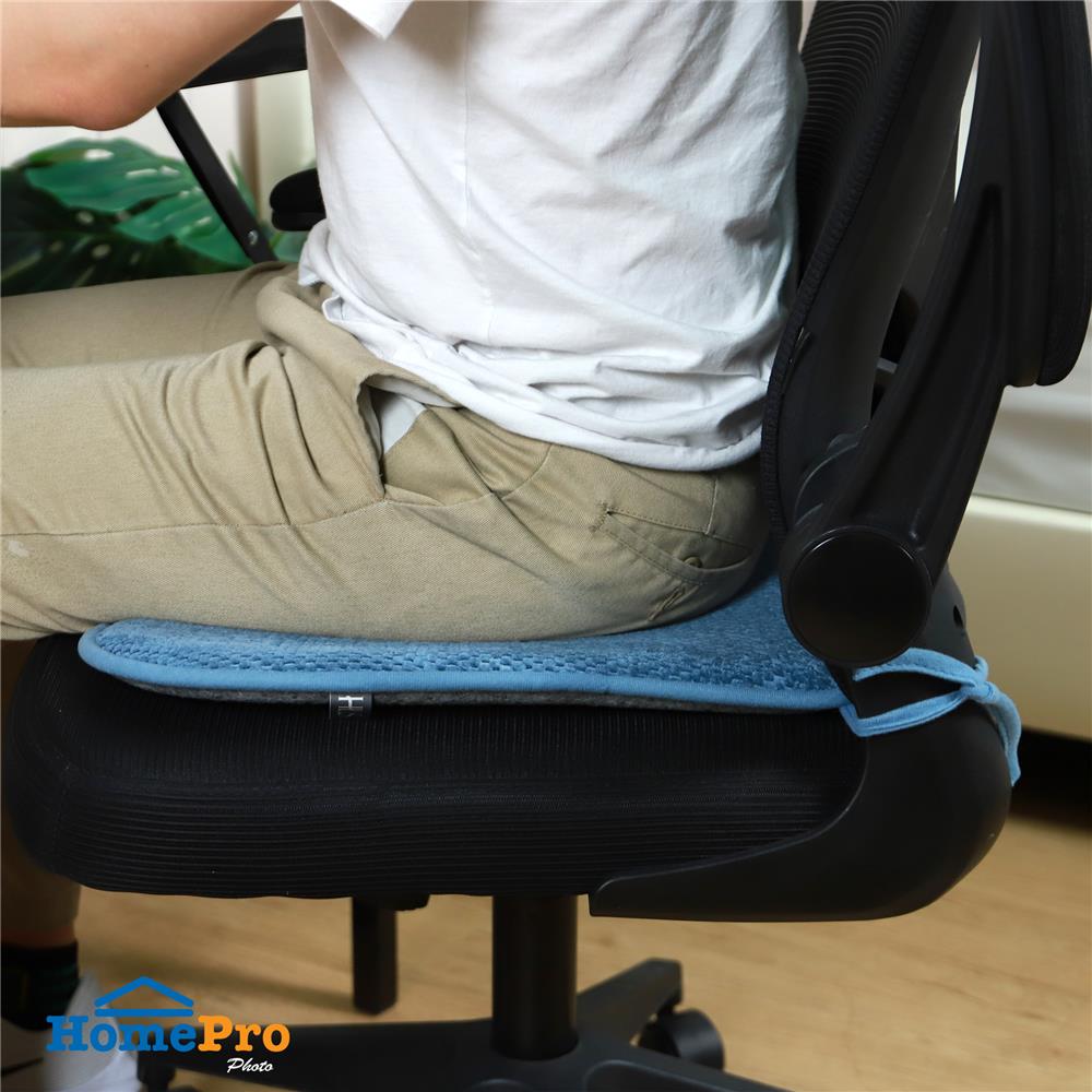 เบาะรองนั่ง HOME LIVING STYLE MEKO 16X16 นิ้ว สีน้ำเงิน แพ็ก 2 ชิ้น