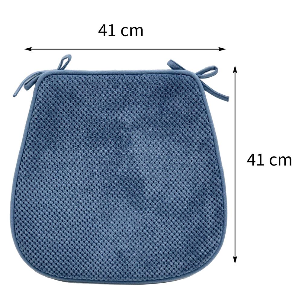 เบาะรองนั่ง HOME LIVING STYLE MEKO 16X16 นิ้ว สีน้ำเงิน แพ็ก 2 ชิ้น