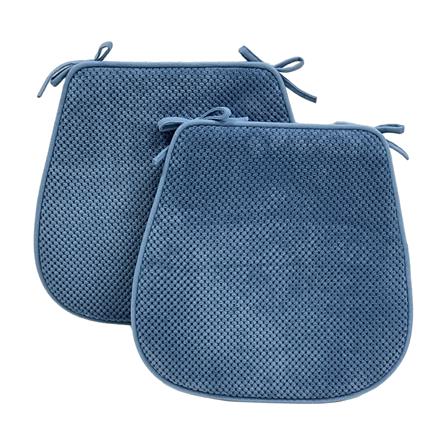 เบาะรองนั่ง HOME LIVING STYLE MEKO 16X16 นิ้ว สีน้ำเงิน แพ็ก 2 ชิ้น_1