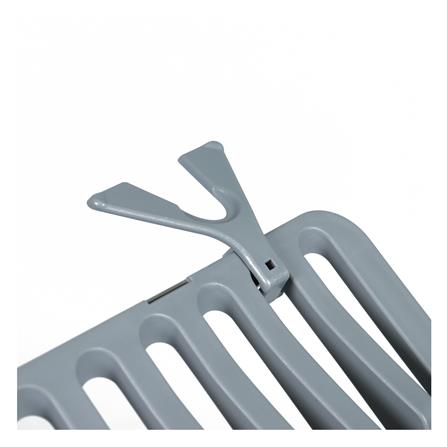 ชั้นคว่ำจานพลาสติกขาไขว้ KECH 48.5x35.5x27ซม._4