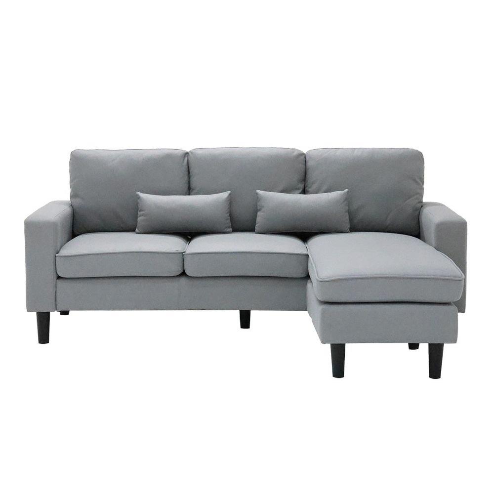 โซฟาเข้ามุม KONCEPT JETGO 19224277 สีเทา