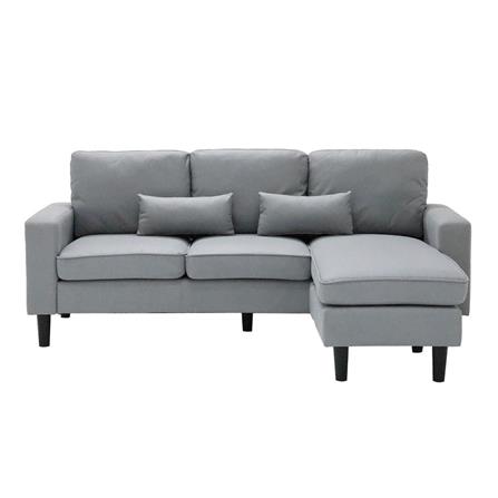 โซฟาเข้ามุม KONCEPT JETGO 19224277 สีเทา_0