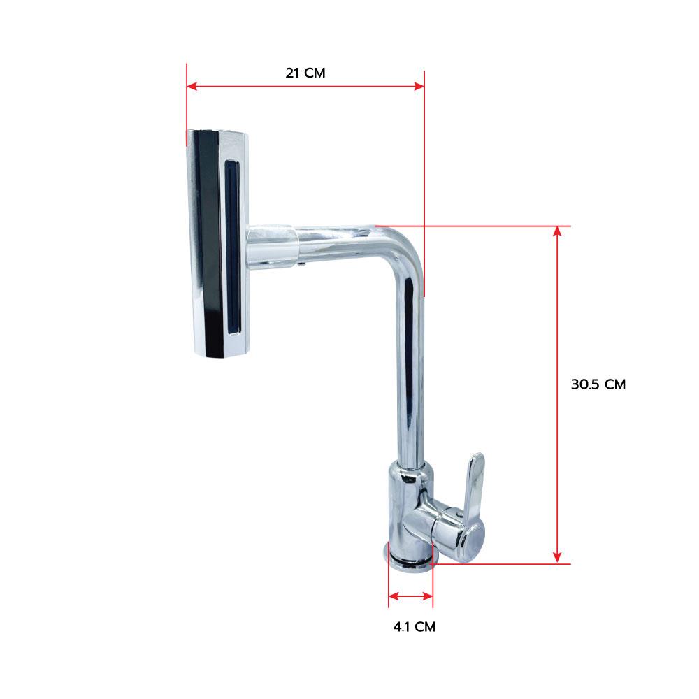 ก๊อกซิงค์เดี่ยวเคาน์เตอร์ LUZERN DL-8065