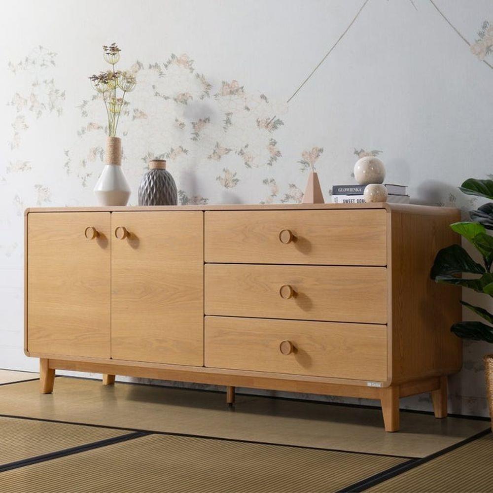 ตู้วางทีวี SB FURNITURE HAGI 19218456 180 ซม. สีไม้อ่อน