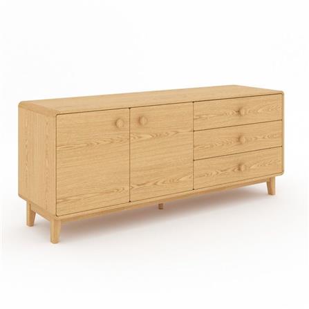 ตู้วางทีวี SB FURNITURE HAGI 19218456 180 ซม. สีไม้อ่อน_1