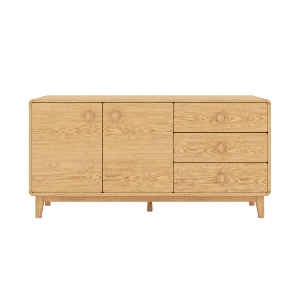 ตู้วางทีวี SB FURNITURE HAGI 19218455 150 ซม. สีไม้อ่อน