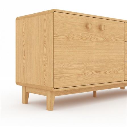 ตู้วางทีวี SB FURNITURE HAGI 19218455 150 ซม. สีไม้อ่อน_2