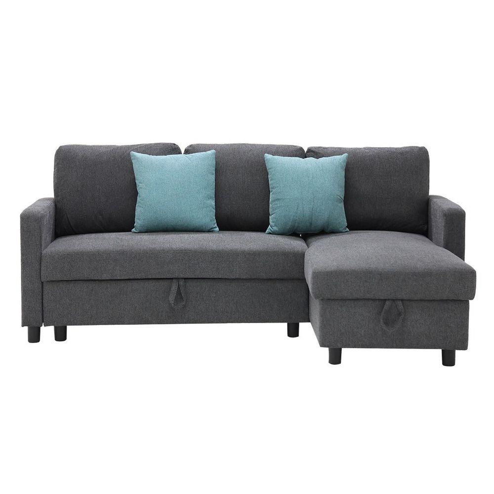 โซฟาเข้ามุม KONCEPT NETISA 19224322 สีเทาเข้ม