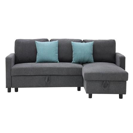 โซฟาเข้ามุม KONCEPT NETISA 19224322 สีเทาเข้ม_0