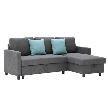 โซฟาเข้ามุม KONCEPT NETISA 19224322 สีเทาเข้ม_1