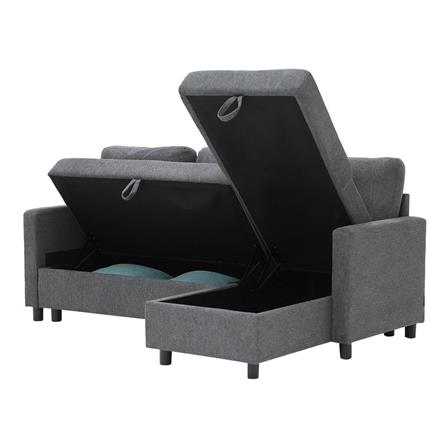 โซฟาเข้ามุม KONCEPT NETISA 19224322 สีเทาเข้ม_3