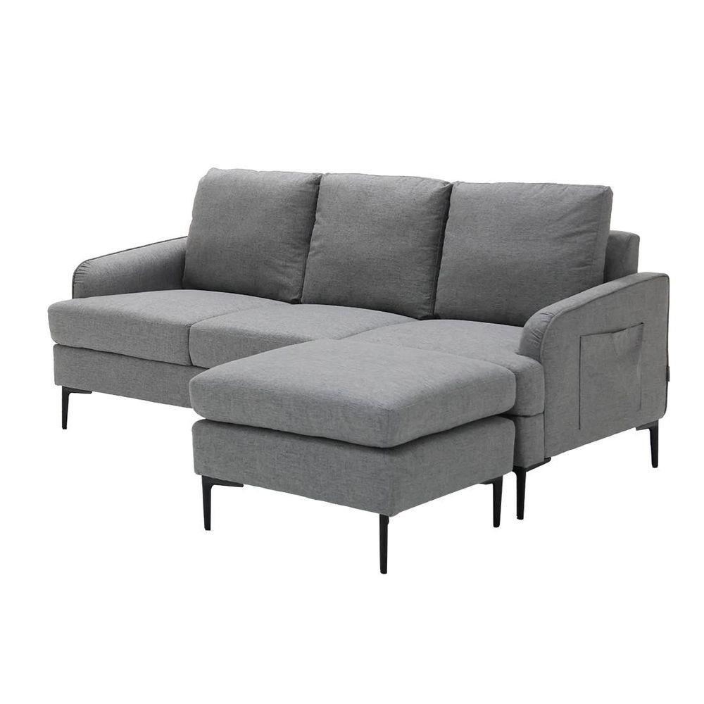 โซฟาเข้ามุม KONCEPT XERSUS 19224276 สีเทา