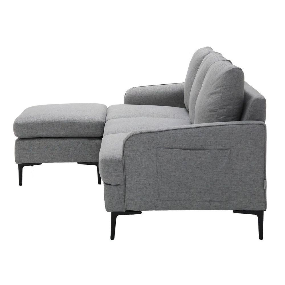 โซฟาเข้ามุม KONCEPT XERSUS 19224276 สีเทา