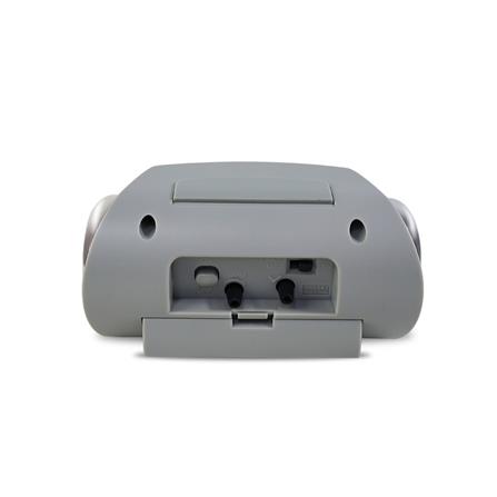 นาฬิกาปลุก RHYTHM 8RA647SR08 6.5X3 นิ้ว สีเทา_2