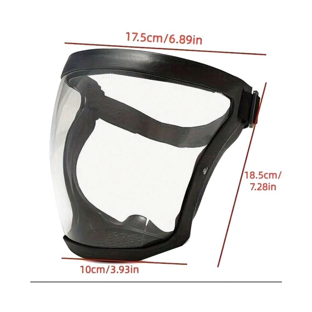 หน้ากากกันสะเก็ด PC DEXON สีดำ