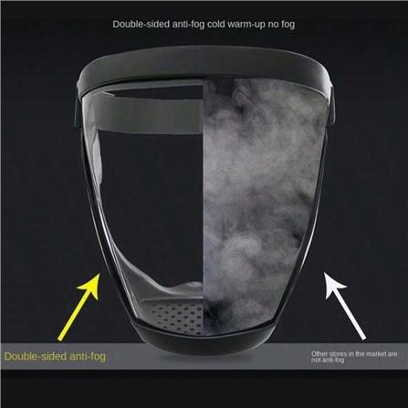 หน้ากากกันสะเก็ด PC DEXON สีดำ_3