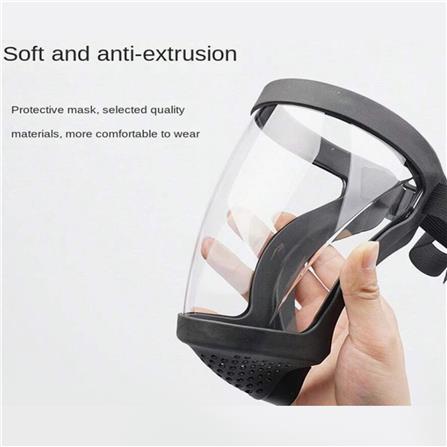 หน้ากากกันสะเก็ด PC DEXON สีดำ_4