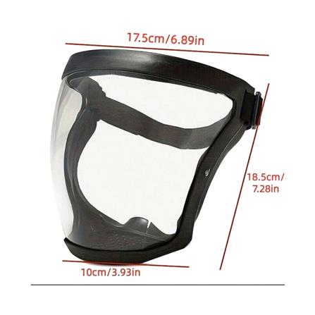 หน้ากากกันสะเก็ด PC DEXON สีดำ_5