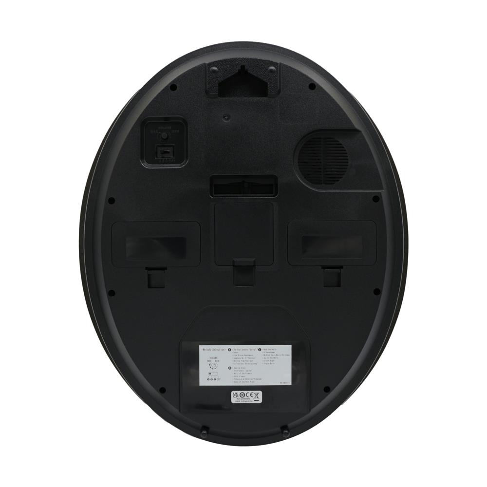 นาฬิกาแขวน SEIKO CLOCKS MELODY QXM606N 13.5X16.5 นิ้ว สีชาร์โคล