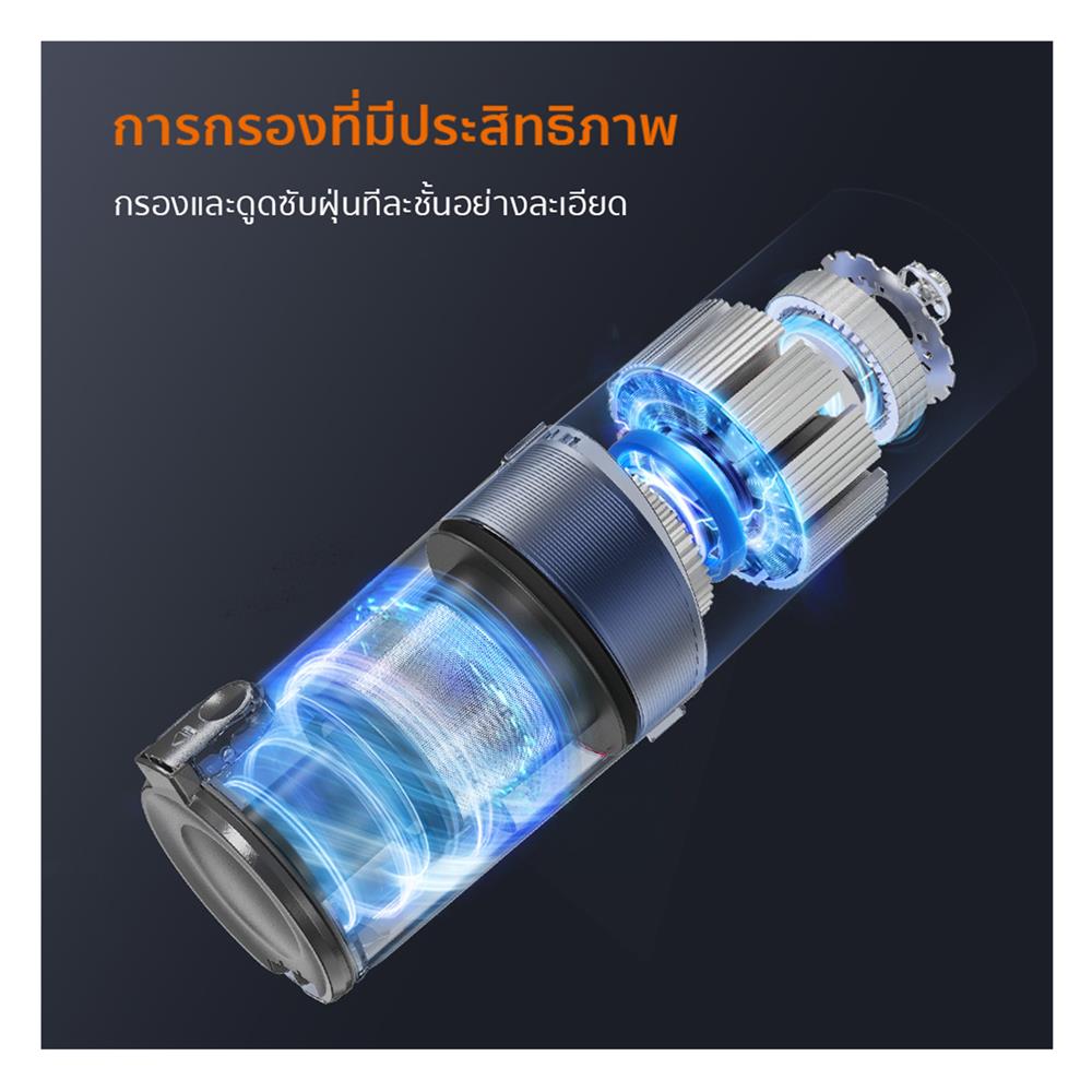 เครื่องดูดฝุ่นแบบด้าม GAABOR VCL20E-BK01A