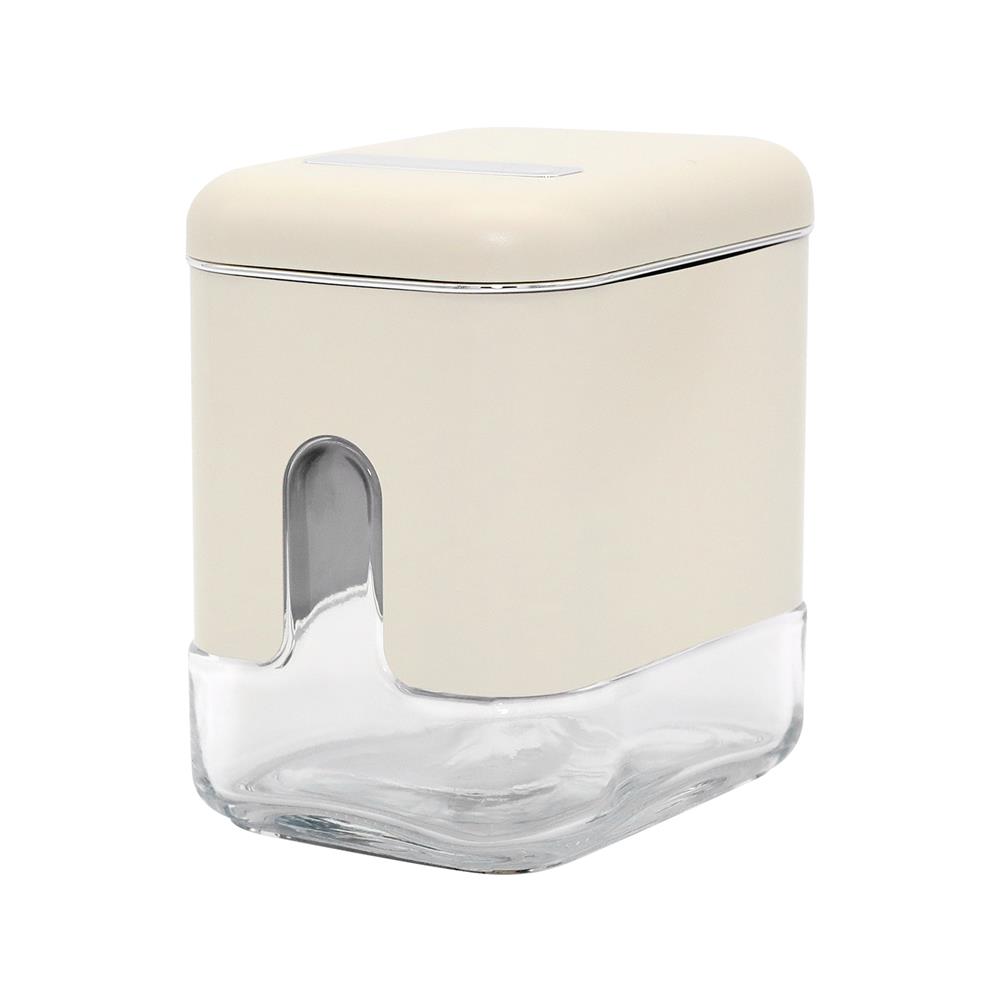 ขวดโหลแก้วฝาดึง KECH ASTRA 0.45 ลิตร สีขาว