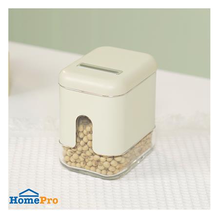 ขวดโหลแก้วฝาดึง KECH ASTRA 0.45 ลิตร สีขาว_4