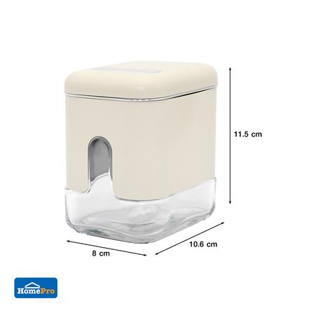 ขวดโหลแก้วฝาดึง KECH ASTRA 0.45 ลิตร สีขาว_6