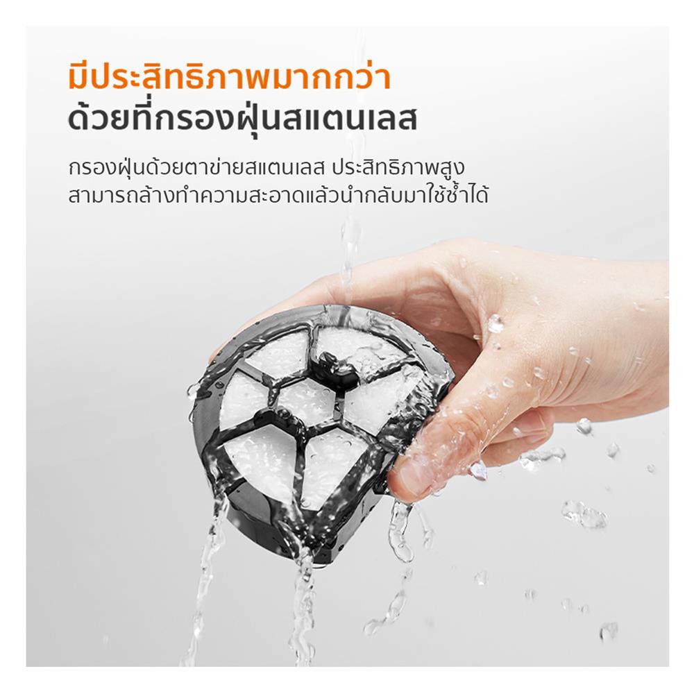 เครื่องดูดฝุ่นแบบด้าม GAABOR VCW16M-WH01A สีขาว