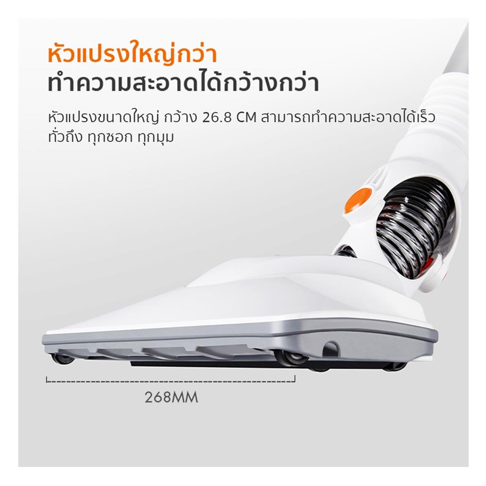 เครื่องดูดฝุ่นแบบด้าม GAABOR VCW16M-WH01A สีขาว