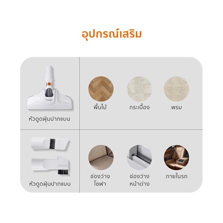เครื่องดูดฝุ่นแบบด้าม GAABOR VCW16M-WH01A สีขาว_10