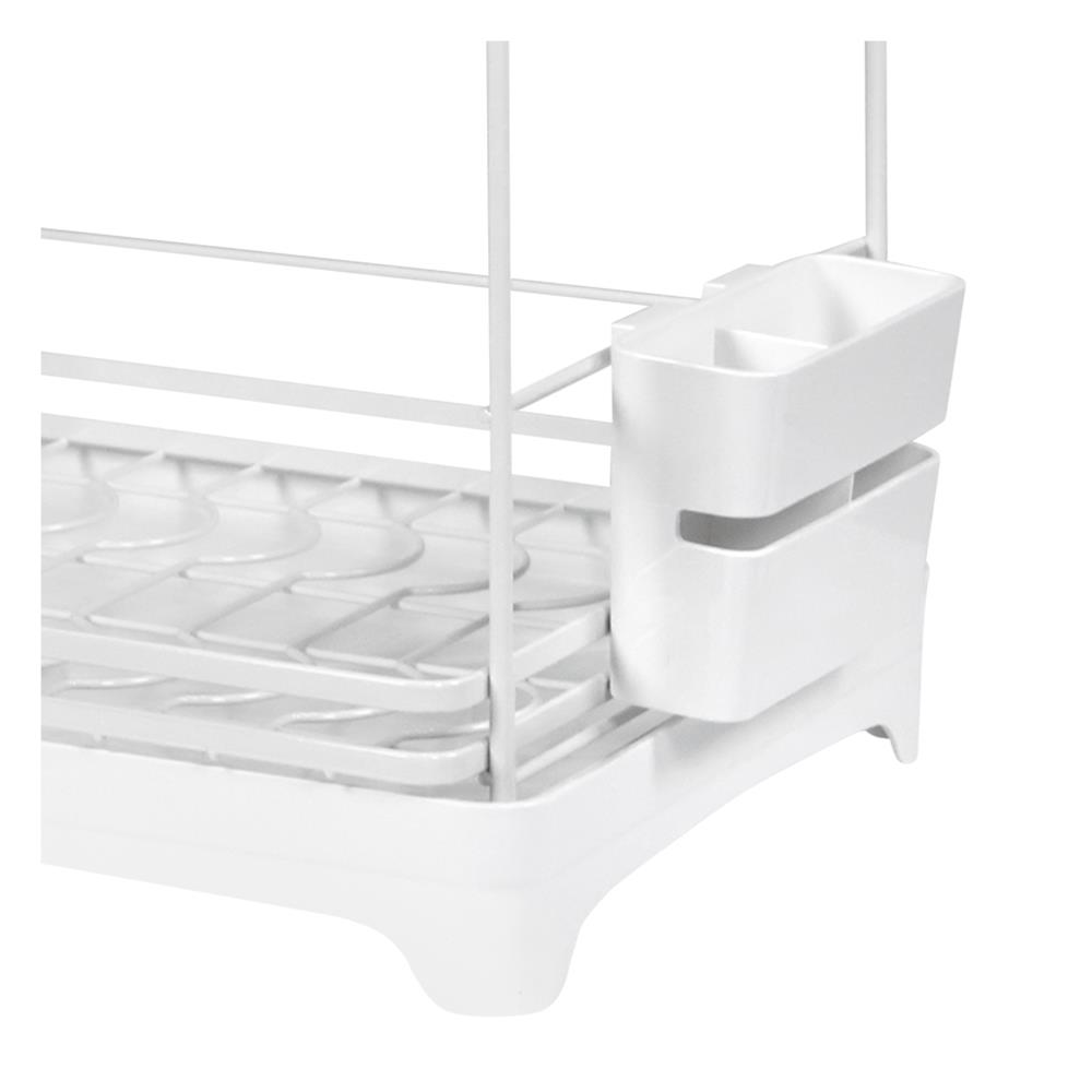 ชั้นคว่ำจาน 2 ชั้น KECH IDEAL SIZE L 38x29x37.5 ซม. สีขาว