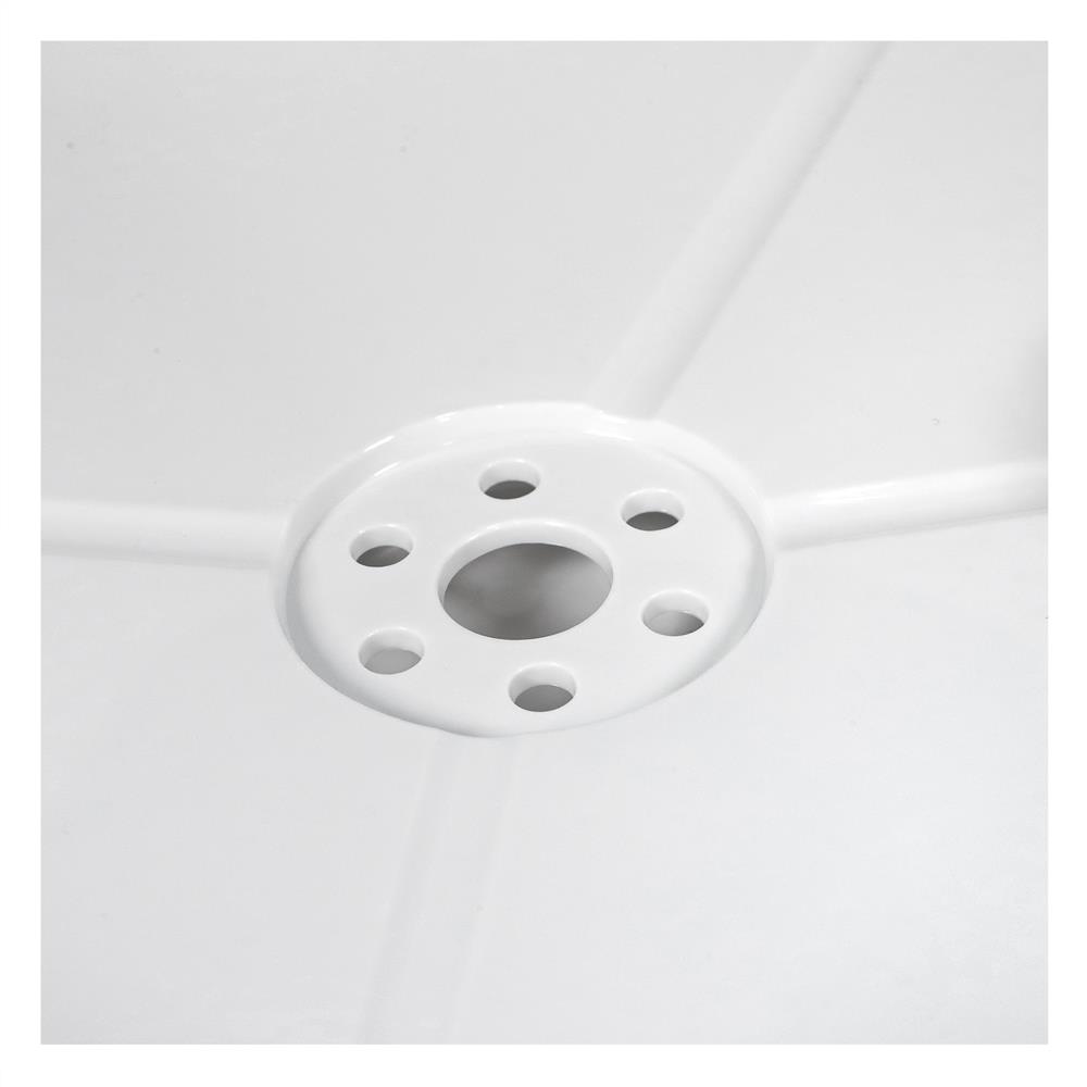 ชั้นคว่ำจาน 2 ชั้น KECH IDEAL SIZE L 38x29x37.5 ซม. สีขาว