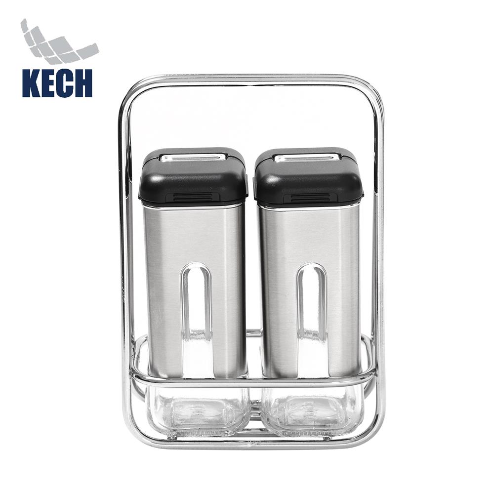 ชุดที่ใส่เครื่องปรุง KECH COS สีดำ_0