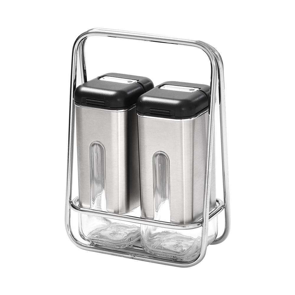 ชุดที่ใส่เครื่องปรุง KECH COS สีดำ