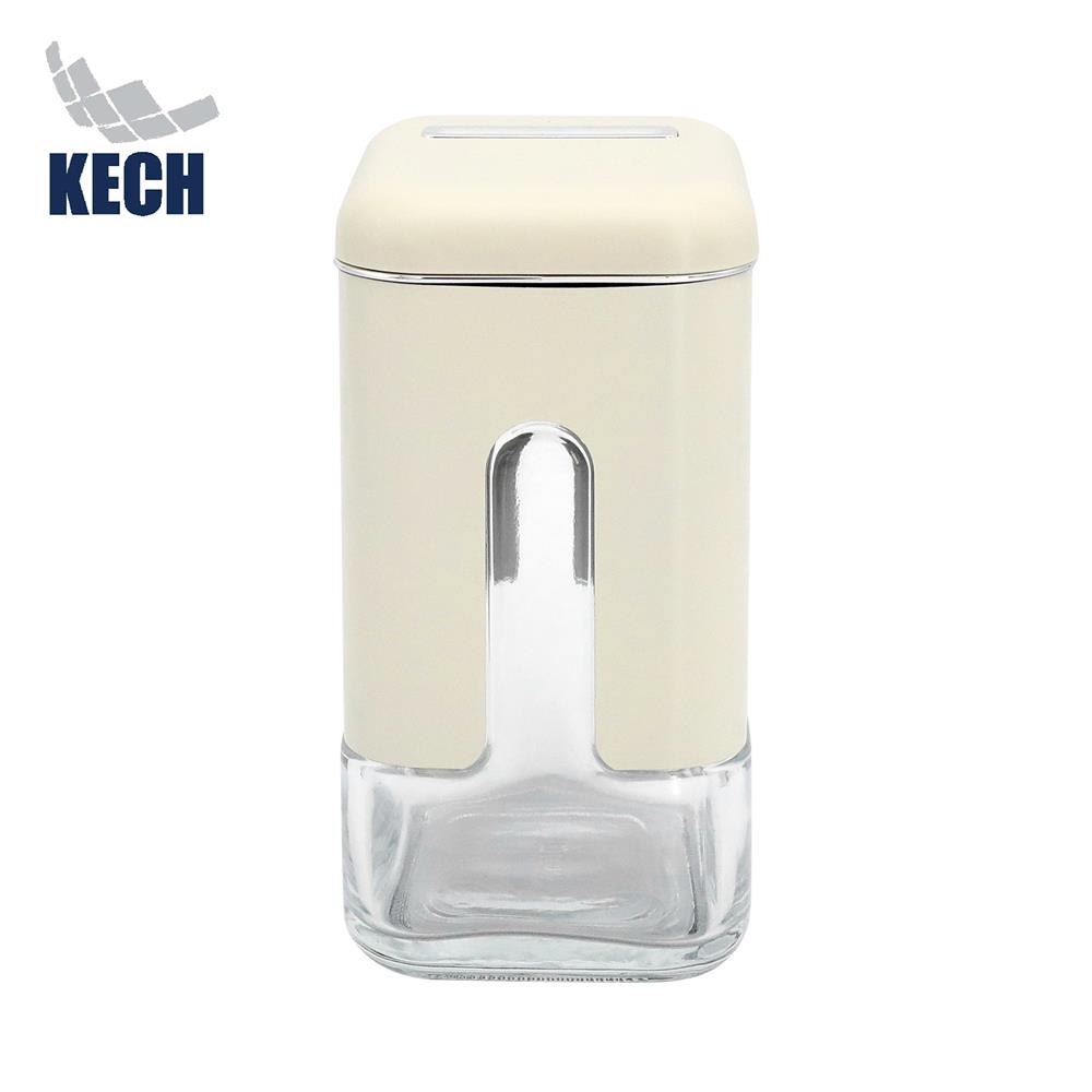 ขวดโหลแก้วฝาดึง KECH ASTRA 0.75 ลิตร สีขาว