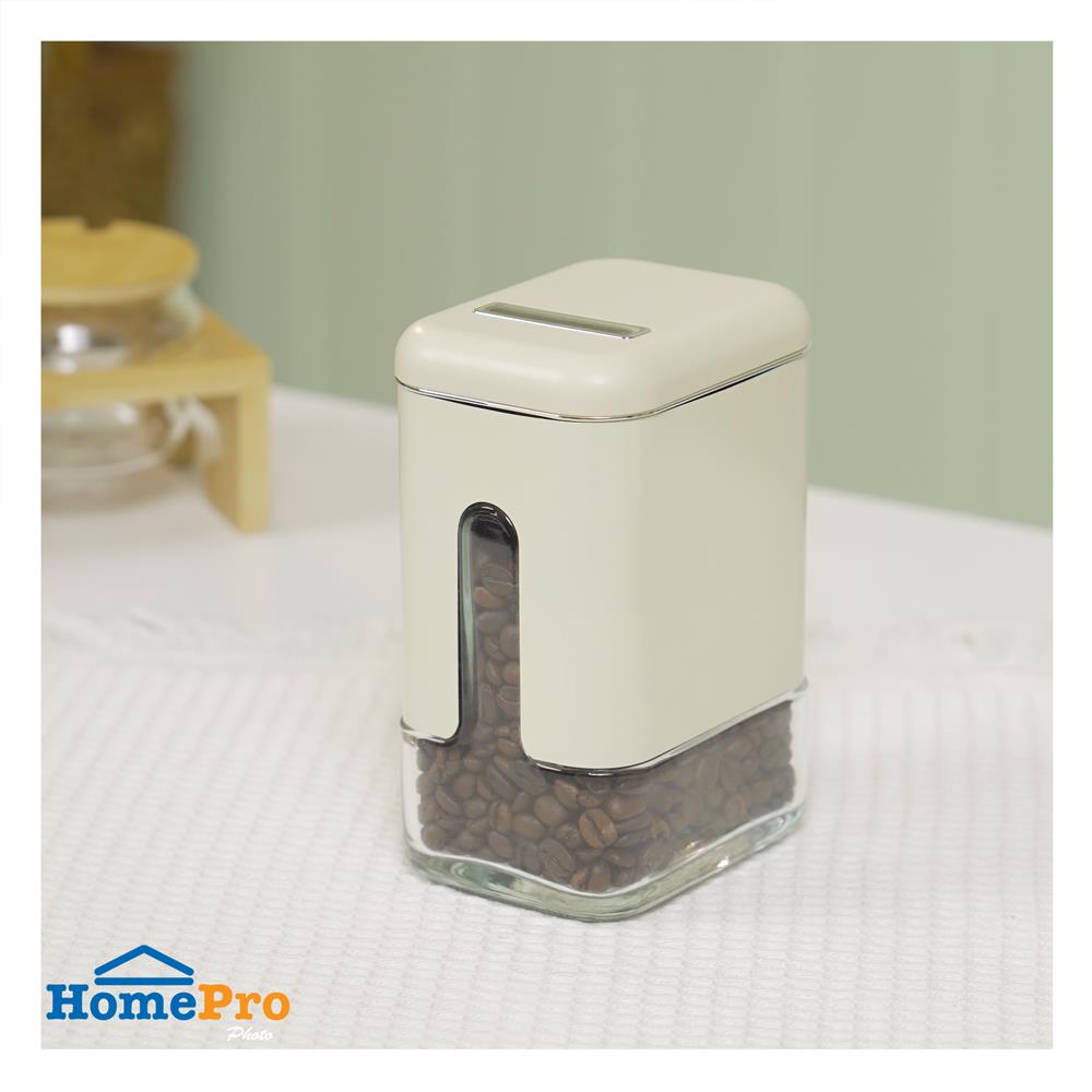 ขวดโหลแก้วฝาดึง KECH ASTRA 0.75 ลิตร สีขาว